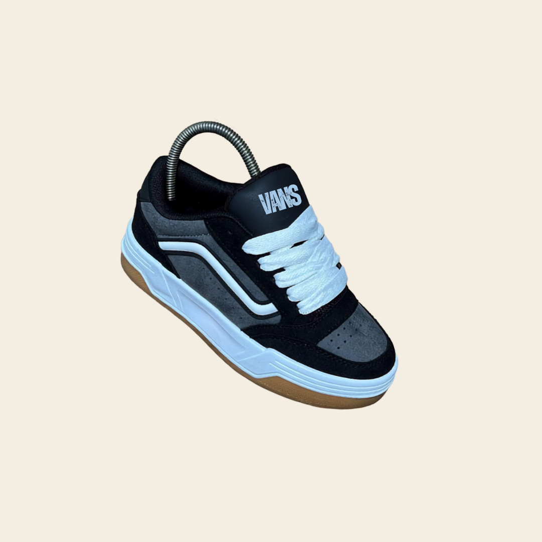 Unisex Premium Günlük Sneaker Siyah Gri
