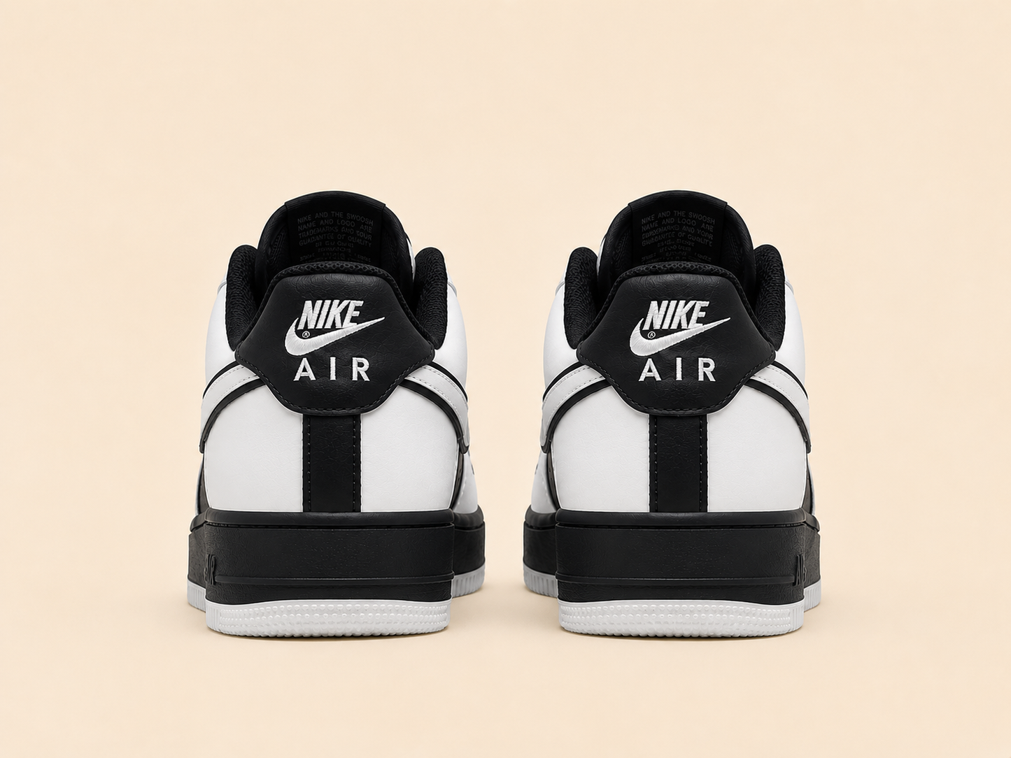 Nike Airforce Premium Beyaz Siyah