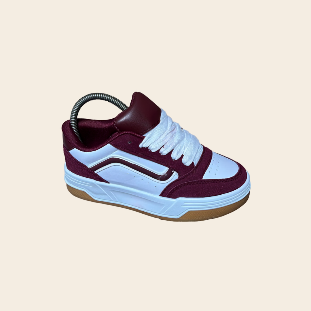 Unisex Premium Günlük Sneaker Bordo