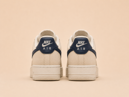 Nike Airforce Premium Beyaz Gri Lacivert