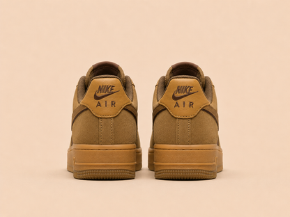Nike Airforce Premium Kahve Hardal