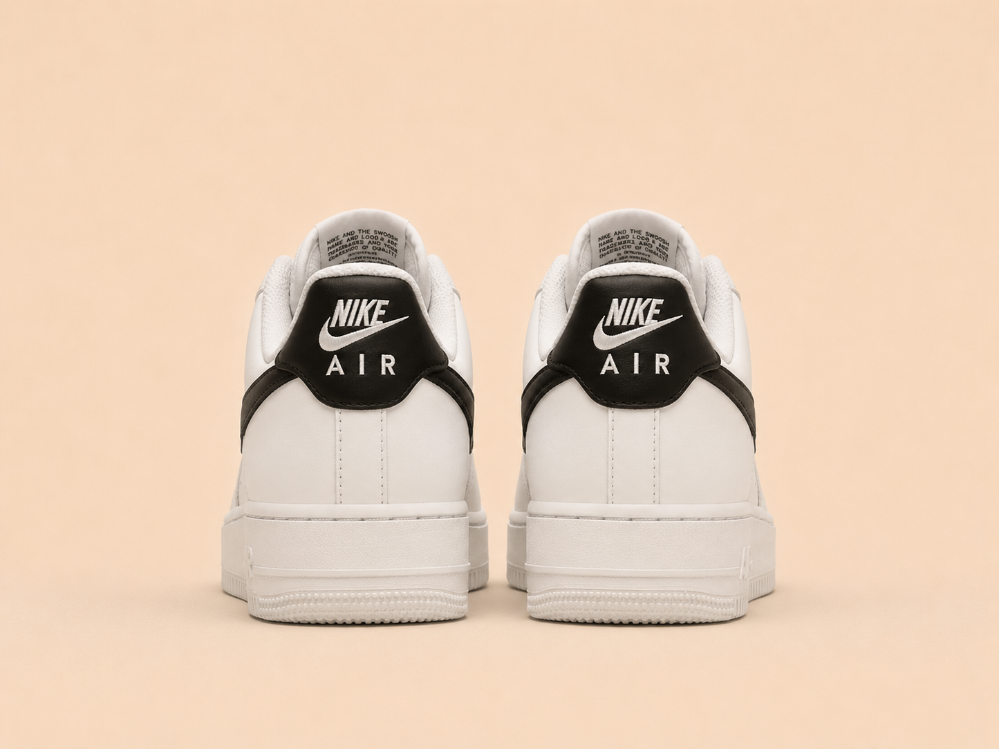 Nike Airforce Premium Classic Beyaz Siyah