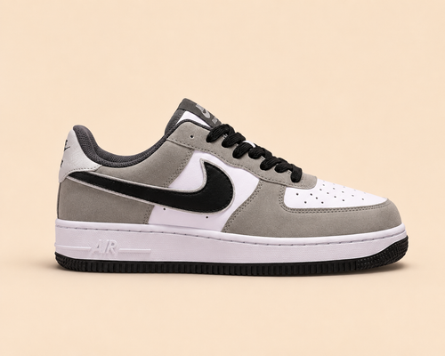 Nike Airforce Premium Beyaz Gri Siyah