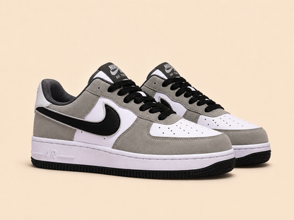 Nike Airforce Premium Beyaz Gri Siyah