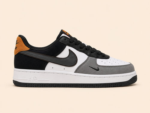 Nike Airforce Premium Beyaz Gri Turuncu