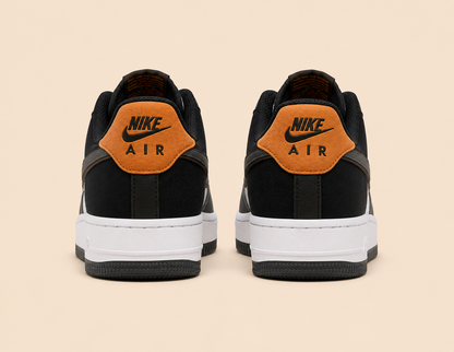 Nike Airforce Premium Beyaz Gri Turuncu