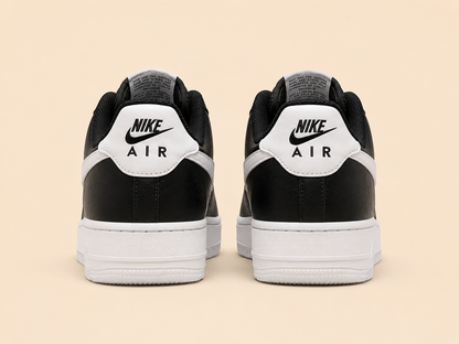 Nike Airforce Premium Siyah Beyaz