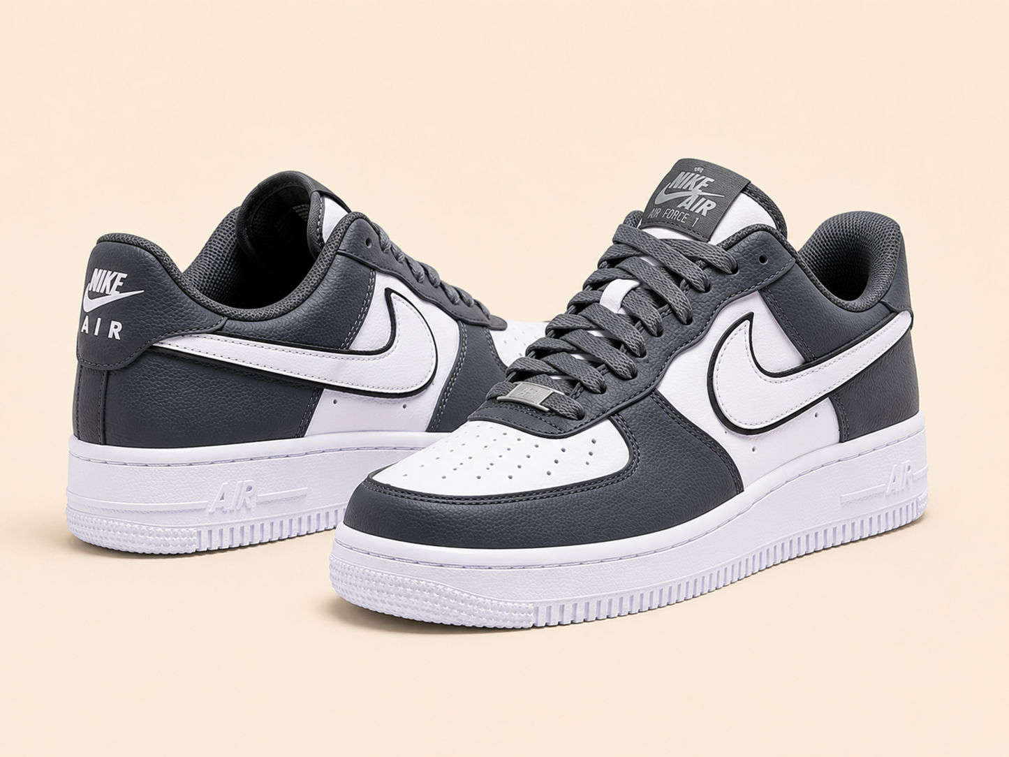 Nike Airforce Premium Beyaz Gri