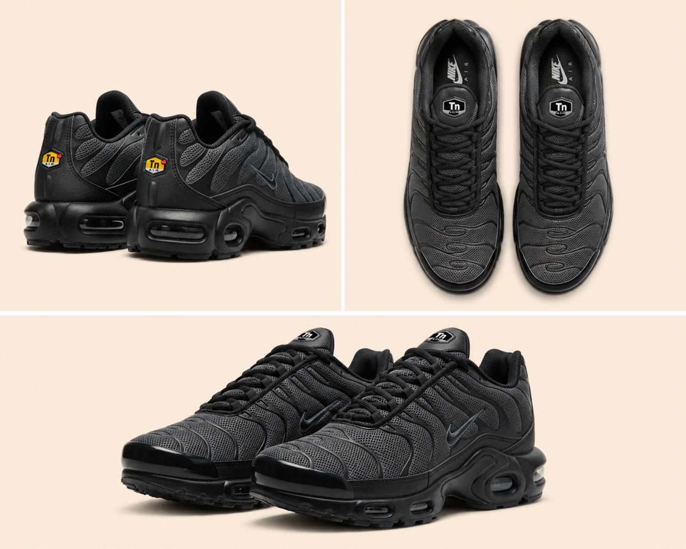 NIKE AIRMAX TN Füme Siyah
