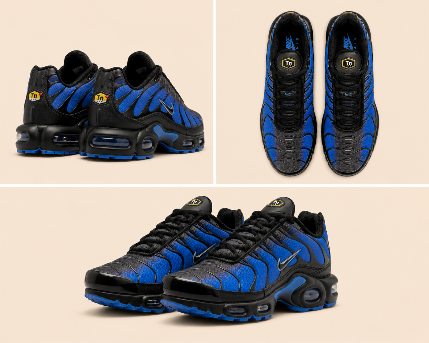 NIKE AIRMAX TN Wave Siyah Mavi