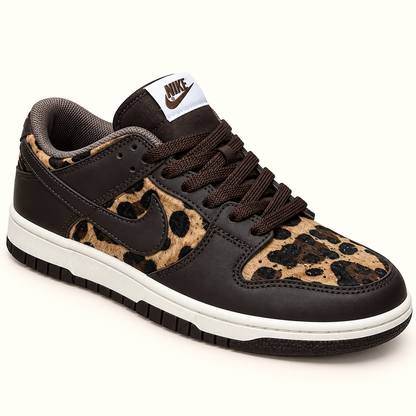 Air Dunk Leopar Kahverengi