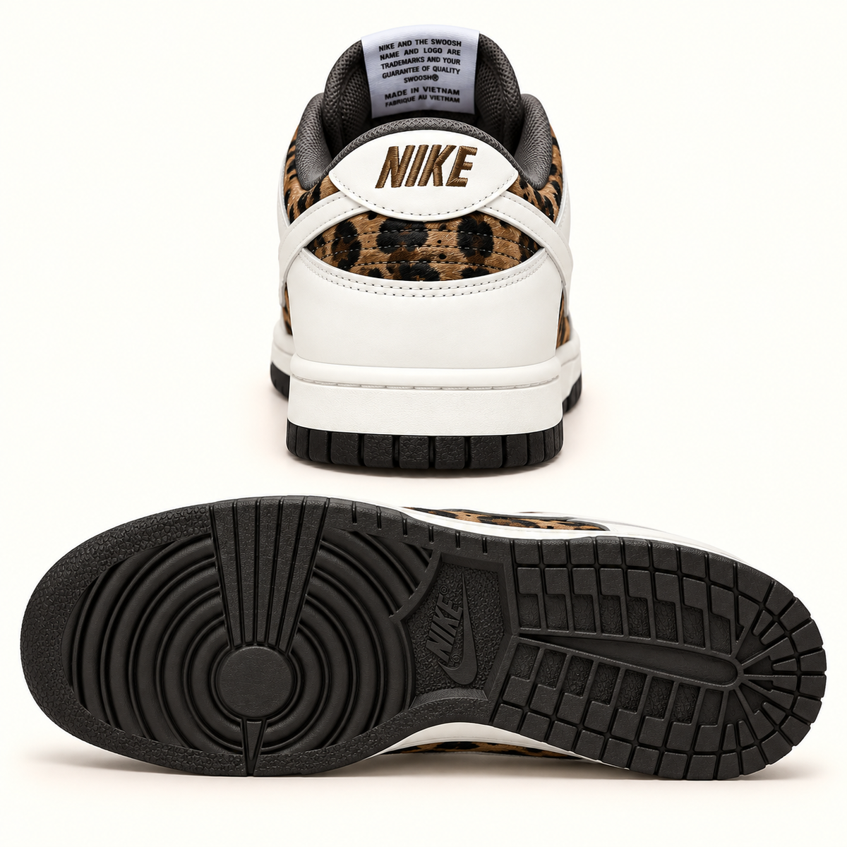 Air Dunk Krem Leopar