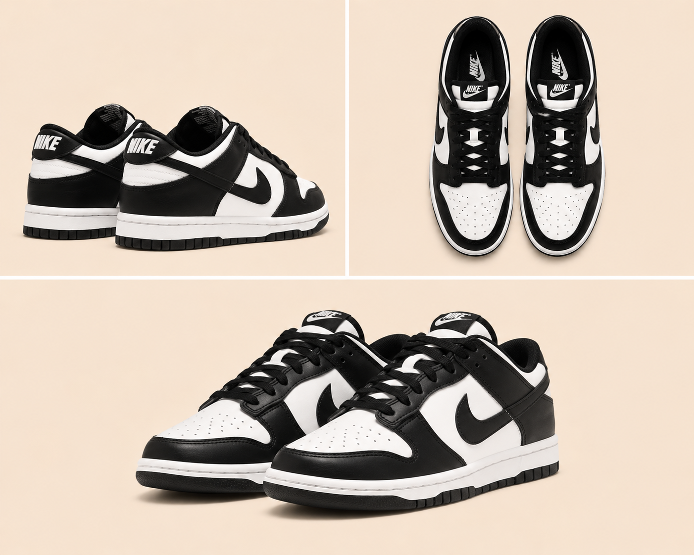 Nike Air Dunk Siyah Beyaz