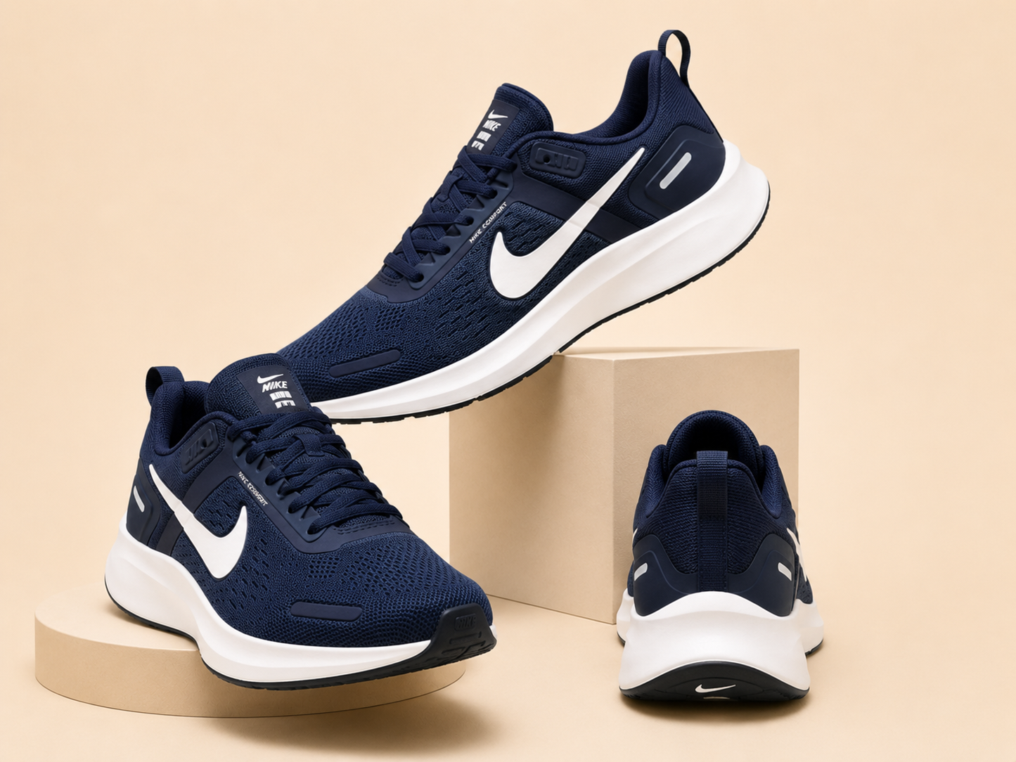 NIKE ZOOMX Lacivert Beyaz