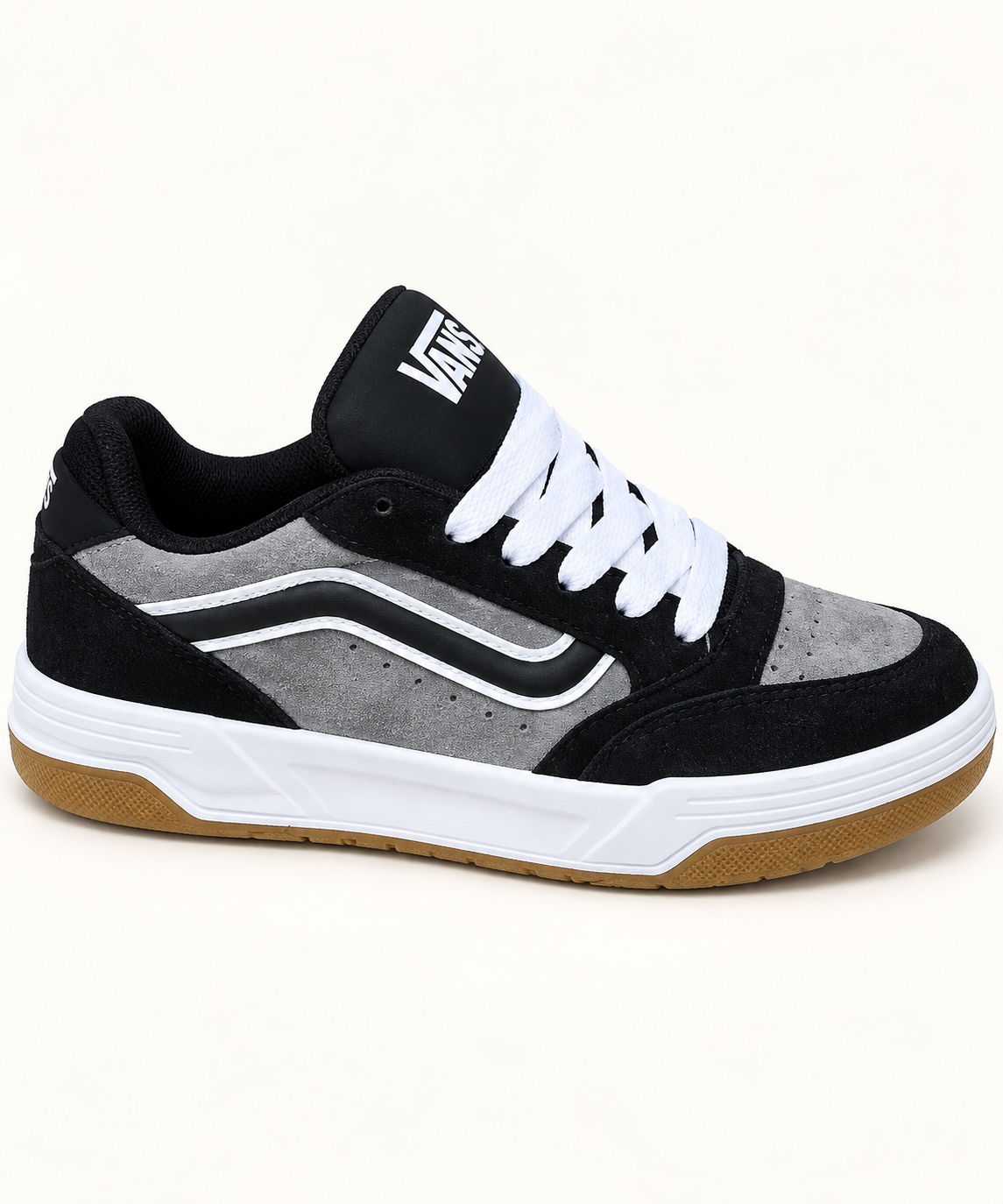 Unisex Premium Günlük Sneaker Siyah Gri