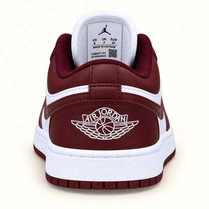 Jordan Bordo beyaz